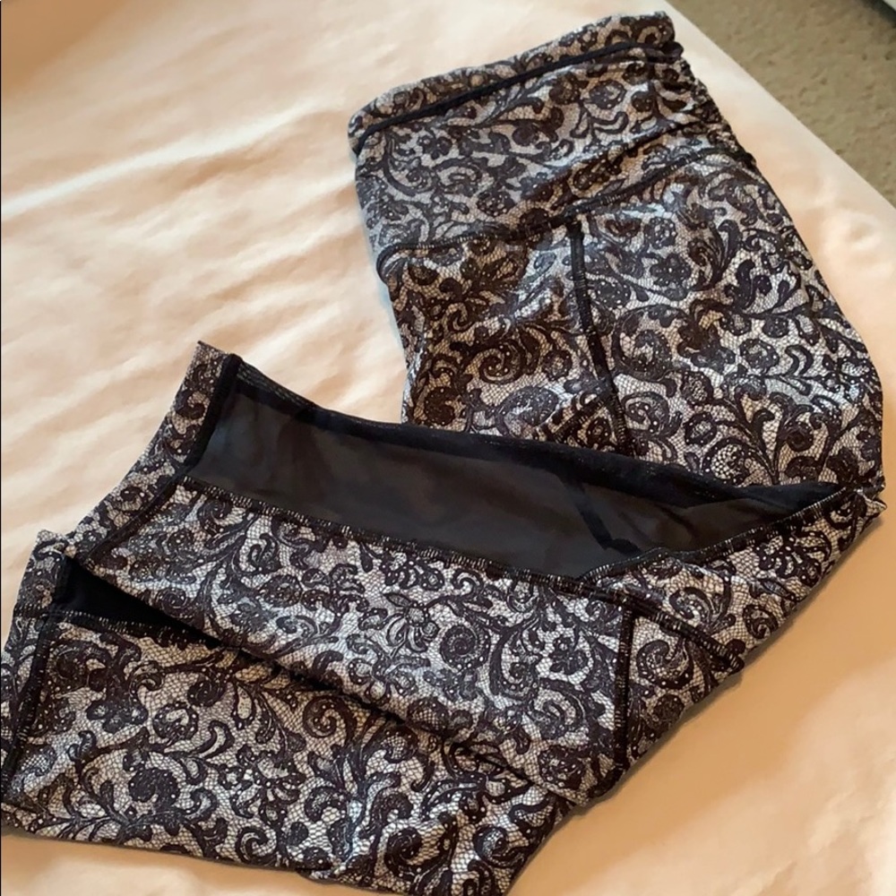 Lululemon run crop legging